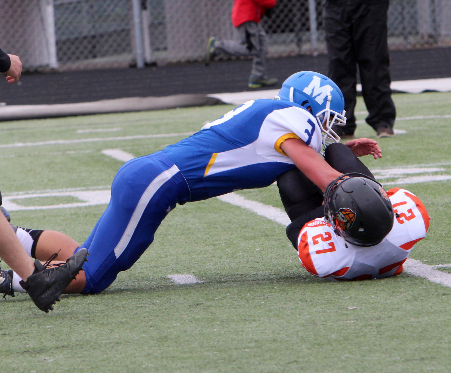 Phillips at McDonell football 9-29-18